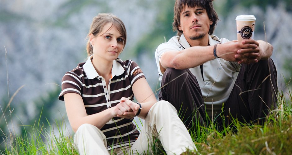 Optisch auch sehr chic - die Kaffee Shirts von Northland