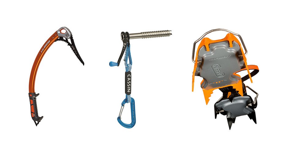 Eisklettern - da kommt man an den ausgereiften Produkten von Camp-Cassin fast nicht vorbei ....