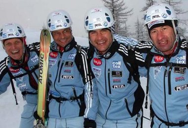 Team-Sieger v.l. Thomas WALLNER, Andreas KIENAST, Markus STOCK und Siegi HOCHENWARTER