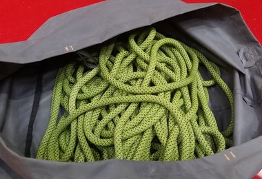 Edelrid Tower Lite 10.0 mm nach knapp zwei Monaten intensiven Gebrauchs