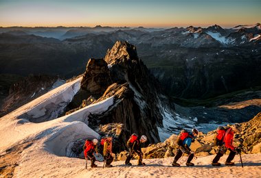 Schön hoch touren -  Thomas Senf / MAMMUT 