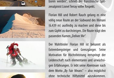 Illimani Südwand Vortrag in Innsbruck