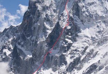 Tengkampoche Nordwand © Ueli Steck