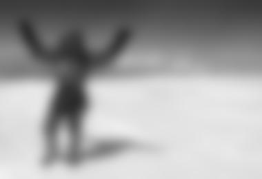 Alix von Melle auf dem Gipfel des Cho Oyu