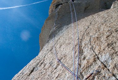 David Lama in der Voie Petit © Archiv Lama