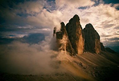 Die Nordwand der Großen Zinne
