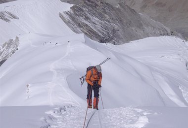 Abseilen zwischen C 1 und C 2