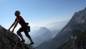 Tolles Panorama vor dem letzten Stand.