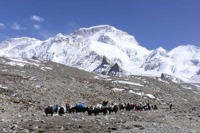 Auf dem Weg ins Basecamp