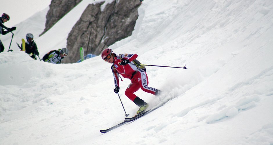 Veronika Swidrak aus Radfeld rauscht Ihren ersten Saisonsieg entgegen; Bild: Alexander Lugger