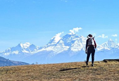 Bergsteigen im Peru
