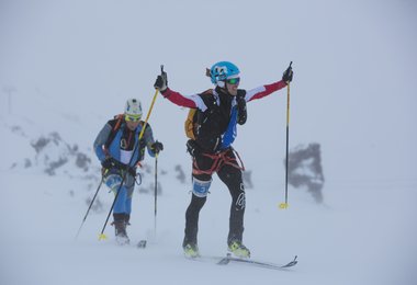 Schwierige Bedingungen beim Elbrus Ski Monsters Expedition Race  (c) Chepakin Andrey