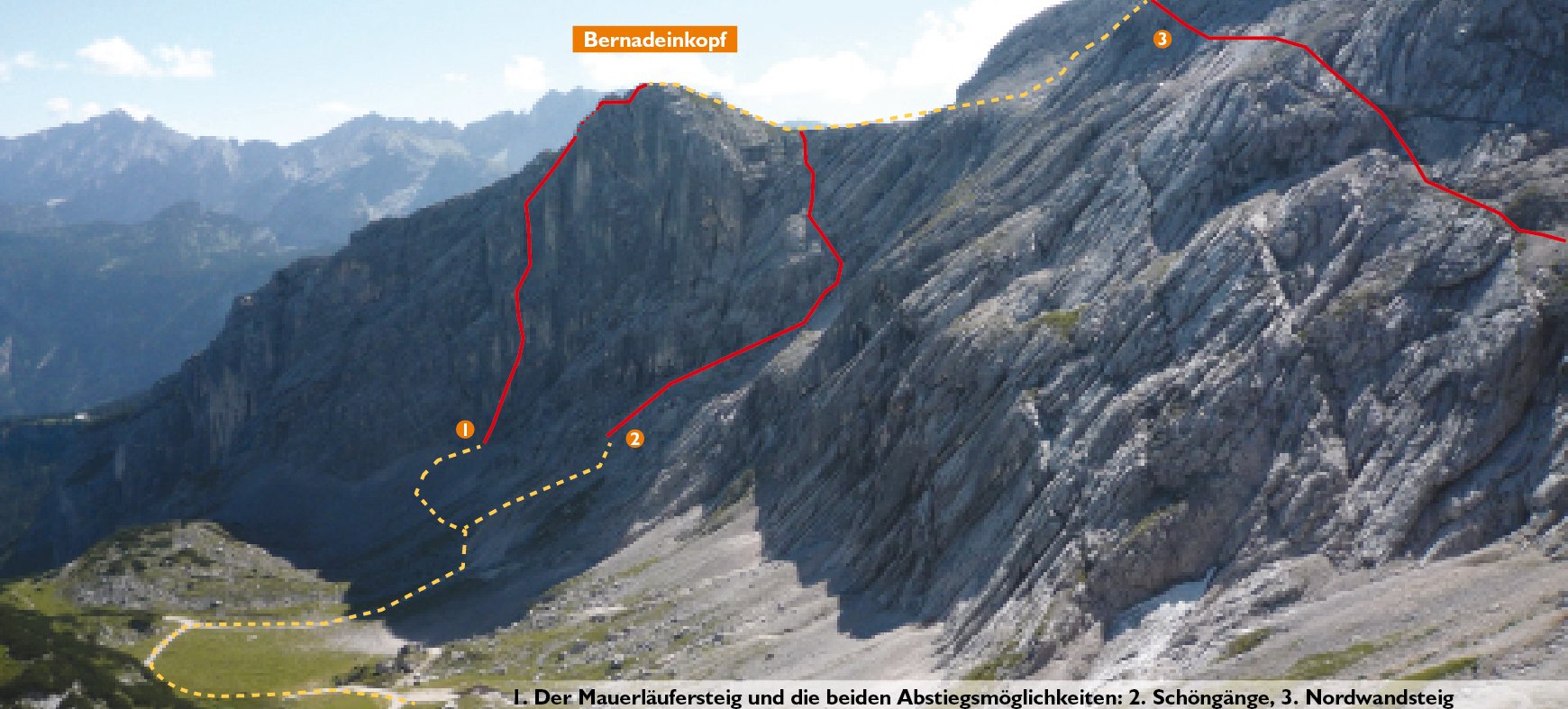 Schöngänge Alpspitze (Schöne Gänge)