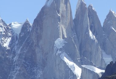 Das Ziel Cerro Torre (hier von Süden)