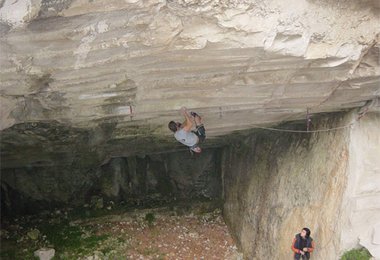 Christian Bindhammer in "Underground" 9a