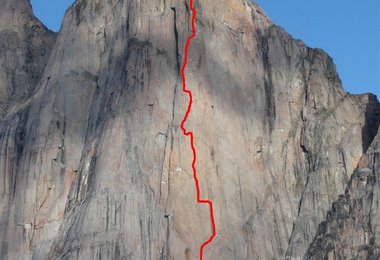 The Belgarian 5.13, A1, 850 m