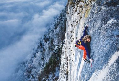 Mich Kemeter in White Magic, 8b+ (c) Claudia Ziegler