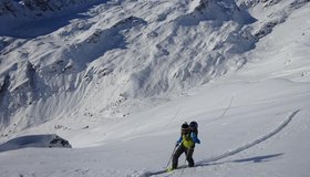 Normalroute Skitour Rosskopf