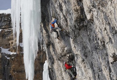 Albert und Benedikt in der Crux