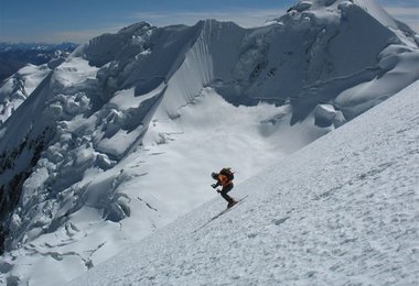 Abfahrt vom Sitz der Götter - eine Traumkulisse