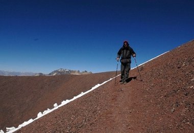 Auf dem Aconcagua - jetzt geht es zum Everest