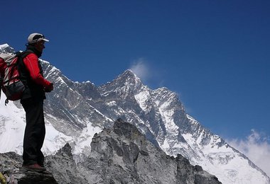 Blick zur Südwand des Lhotse
