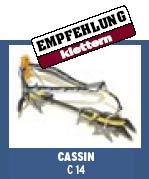 Das C14 bekam vom KLETTERN-MAGAZIN die begehrte "EMPFEHLUNG"