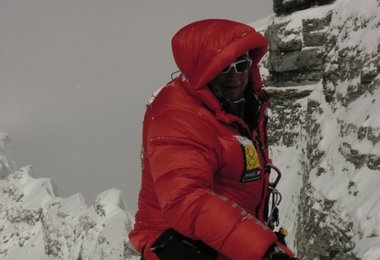 Marco im Abstieg vom dem 2nd Step © AMICAL alpin