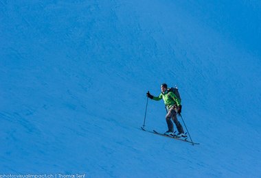 Stephan Siegrist: Highline an der Dufourspitze (c) Visual Impact GmbH/Thomas Senf