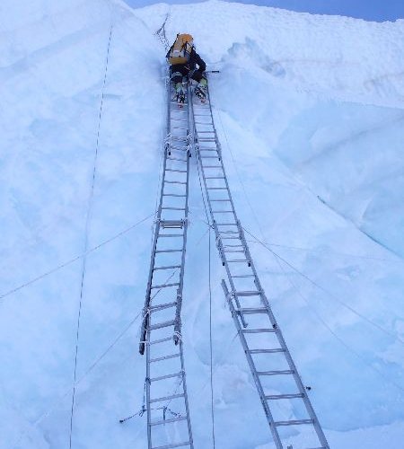 Alles ziemlich wackelig - kurz vor Lager I