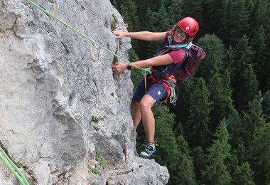 Unterwegs mit dem Petzl Luna Klettergurt