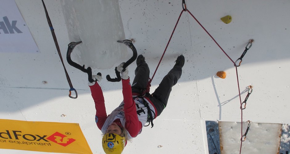 Der hängende Eisblock war eines der Probleme im Finale