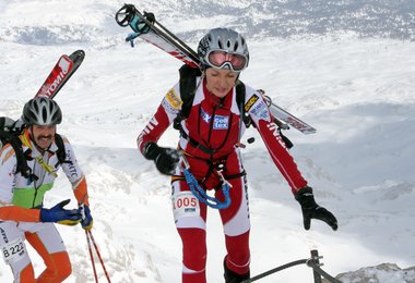 Die spätere Siegerin Lydia Prugger, Bild Alfred Ruff