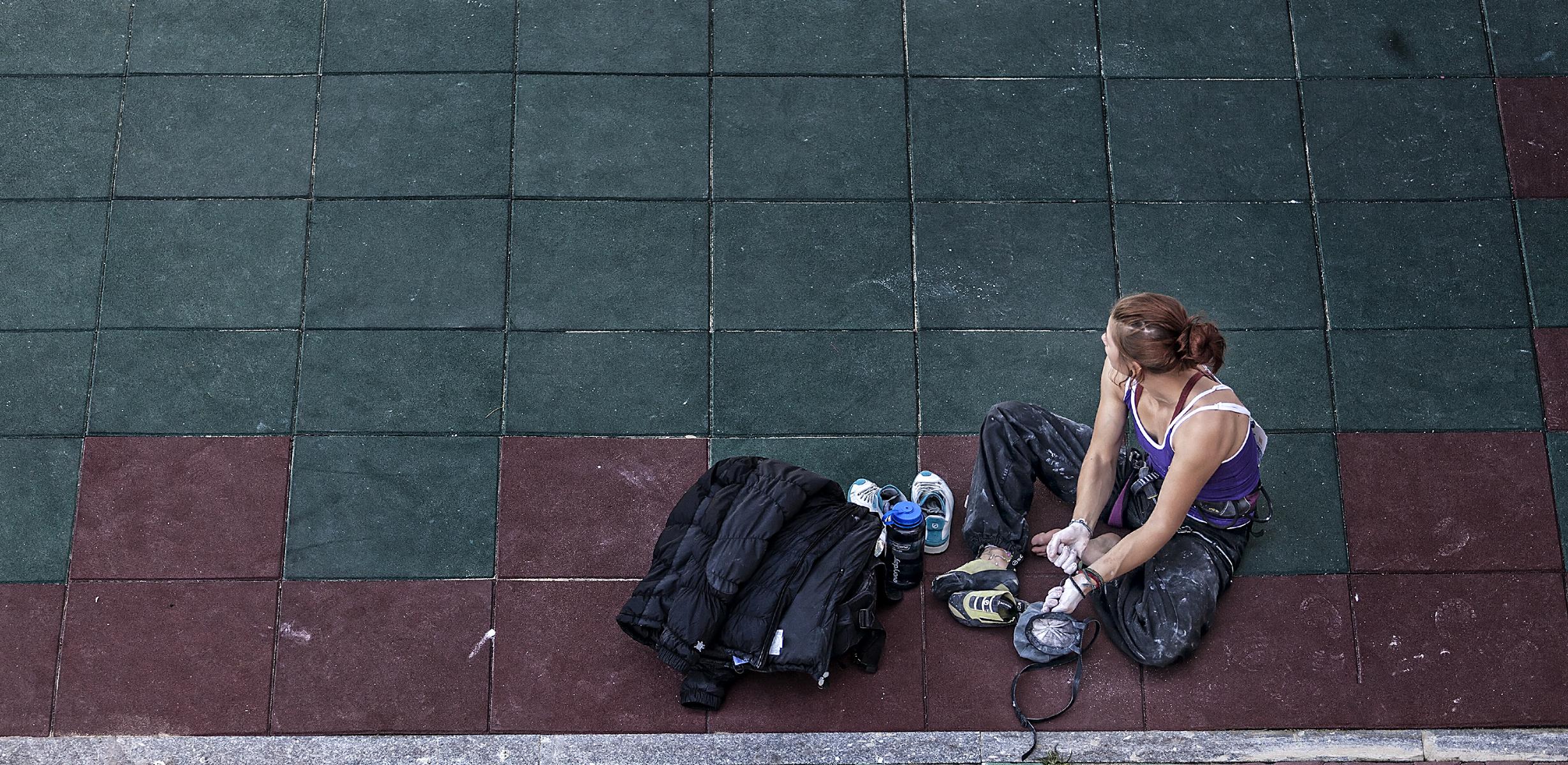Johanna Ernst nimmt Auszeit vom Wettkampfklettern!