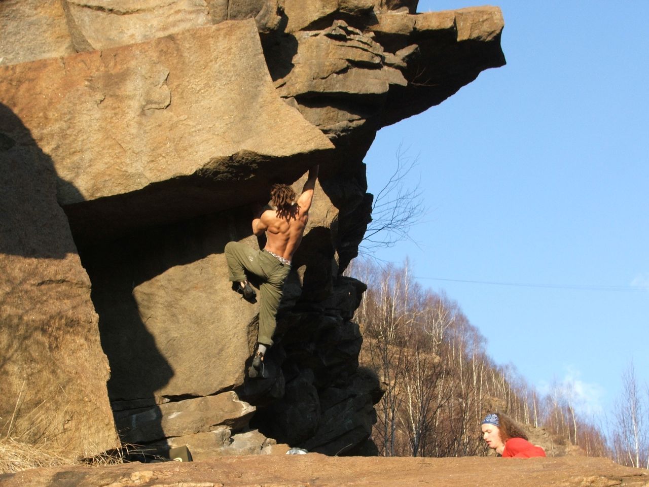 Bouldergebiet Radenthein Bergsteigen